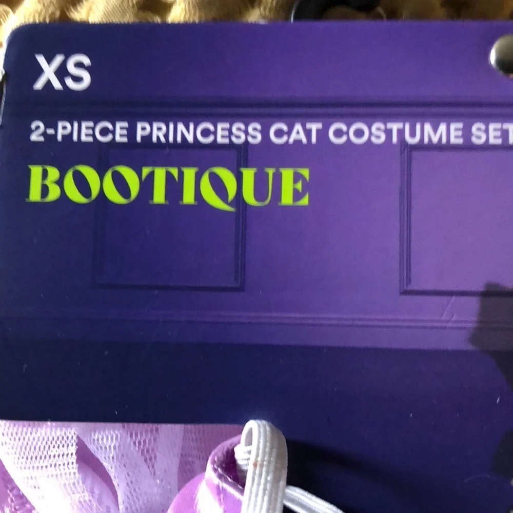 NWT Bootique cat princess costume XS